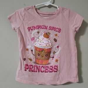 The childrens place size 3T Pumpkin Spice Princess Pink T-Shirt